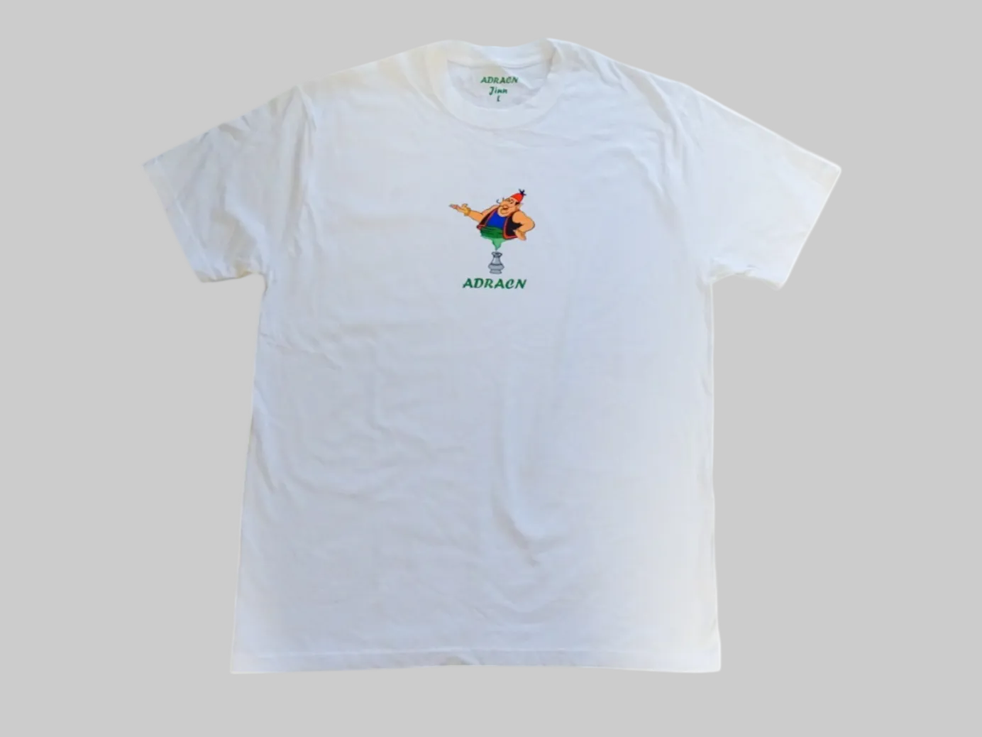 adracn Jinn T-Shirt Weiss, regular fit