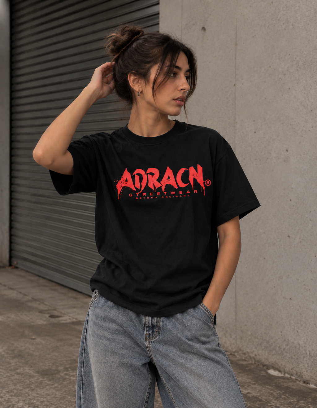 ADRACN® Loose Fit T-Shirt  „STREETWEAR – BEYOND ORDINARY“